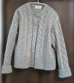 15日まで値下げ＊Mila Owen 100%ウール ケーブルニット