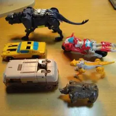 トランスフォーマー　ビースト覚醒　アーシー　など3点