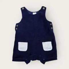 プティマイン　サロペット　つなぎ　ネイビー　サロペット　男の子　女の子　70