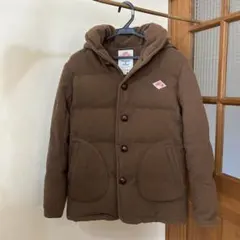 【美品✨】DANTON beamsフード付きブラウンダウンジャケット 36
