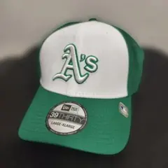 ニューエラ　39THIRTY オークランド・アスレチックス　キャップL/XL