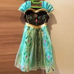 【ディズニー】アナ ドレス 110