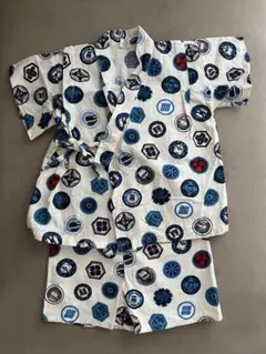 【匿名配送】甚平 90 ベビー 浴衣 男の子