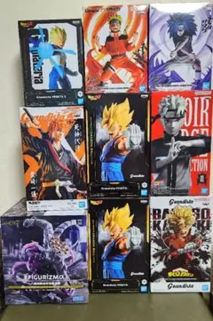 最新含む プライズフィギュア 11個 まとめ売り ナルト ドラゴンボール