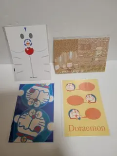 ドラえもん ポストカード 4枚セット