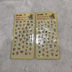ぷくぷくシール　2セット PUKUPUKU SEAL トム&ジェリー