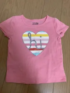 gapハートピンクトップス12-18m