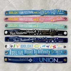 アイナナ 歴代ラバーバンド まとめ売り（ライブ&アニメ先行上映会&感謝祭）