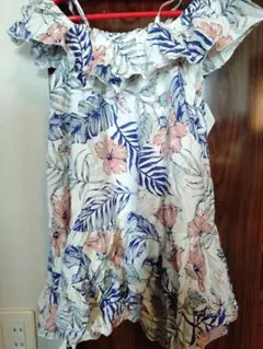 ワンピース　トロピカル　120cm