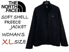 ノースフェイス　ソフトシェルフリースジャケット　レディースXL