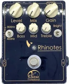 【生産終了】Vive Rhinotes ライノーツ　プリアンプ Vivie Rhinotes 190 REDZONE｜IKUO氏シグネイチャー・モデル