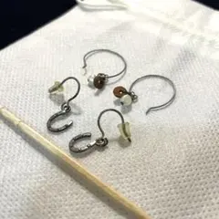 ピアス 2個セット ハンドメイド風