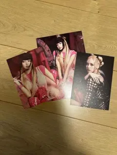 Black pink BORN PINKポストカードリサ