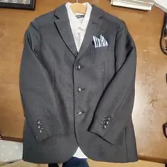 ストライプ スーツ 130サイズ 白シャツ付き