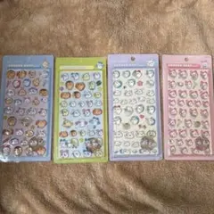 ちいかわ　ボンボンドロップシール　4個セット うさぎ　ハチワレ　モモンガ　古本屋