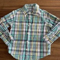 babyGap チェック柄 長袖シャツ 110cm