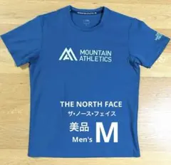 ノースフェイス　マウンテンアスレチックス　半袖Tシャツ　ブルー　美品　メンズM