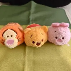 ディズニー ツムツム ぬいぐるみ マスコット 3点セット