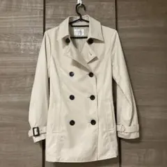 CLACHER ピンク トレンチコートM