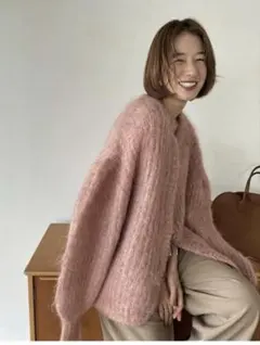 2026年最新】color mohair shaggy cardigan claneの人気アイテム