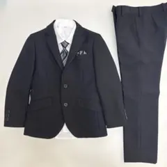 スーツ　フォーマル　男の子　120cm ワンダーファクトリー　5点セット