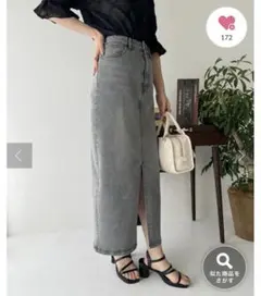 NICE CLAUP デニムスカート