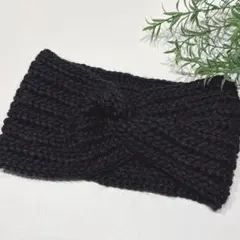 確認用｜ヘアバンド｜ヘアターバン｜毛糸ハンドメイド｜ツイストデザイン