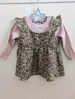 Pupil House 花柄　チュニック風トップス 90サイズ