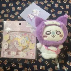 サンリオキャラクターズ×ちいかわ モモンガ マスコット ステッカー