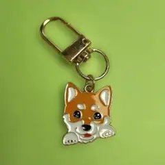 柴犬デザインキーホルダー