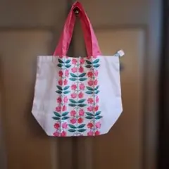 kippis トートバッグ 花柄 ピンクのサムネイル