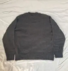 sullen tokyo shaggy knit sweater gray