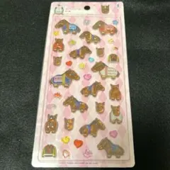 サラブレッドコレクション ぷっくりシール リバティアイランド