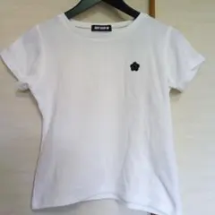 MARY QUANT 半袖 Tシャツ ホワイト デイジー刺繍 38（М）のサムネイル