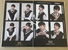 ① TXT 4OIN フォーウル 4CUT PHOTO 2枚セット　ヒュニンカイ