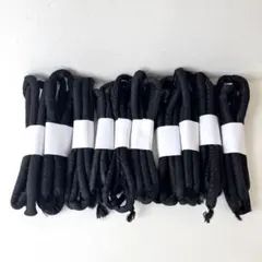 帯締め 丸ぐけ 10本 まとめ売り 帯紐 着物 和装 小物 黒1