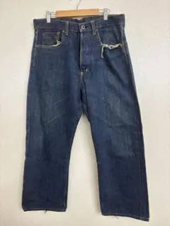 未使用　STUDIO D'ARTISAN ジーンズ デニムパンツ 濃紺 26 STUDIO D'ARTISAN D'ARTISAN ルーズストレートウォッシュ