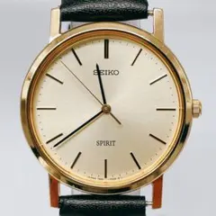 SEIKO SPIRIT スピリット 8N41-6130 1993年 ゴールド - メルカリ