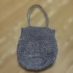 The Bagmati メッシュバッグ　シルバー