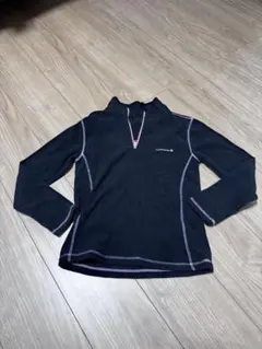 north peak ハーフジップ フリース トップス サイズ135cm