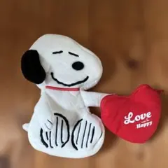 リンネル2021年10月号付録 スヌーピー スヌーピーのふわふわW ポーチ