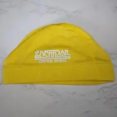 CENTRAL SPORTS 水泳帽 イエロー Ｍサイズ セントラルスポーツ