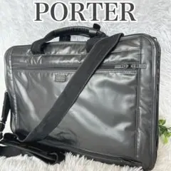 PORTER DEVICE 2WAY ブリーフケース 黒 B4可 PC収納のサムネイル