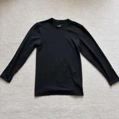 PUMA ブラック 長袖アンダーシャツ 140