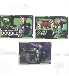 仮面ライダー スクラッチ カードダス 仮面ライダーダブル 3種セット
