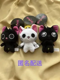 にゃんぱいあマスコットぬいぐるみ（キーホルダー付き）