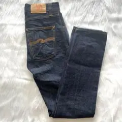 Nudie Jeans W26 L32 CA39815 イタリア製 濃紺のサムネイル
