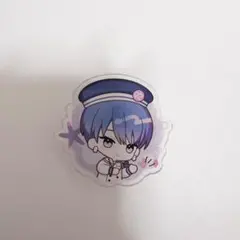 ブレマイ うきうきマリンくじ アクリルバッジ 宇京真央 ブレイクマイ