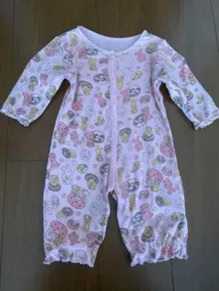 bebe 女の子 ベビー ピンク ロンパース フリーサイズ 最終価格！