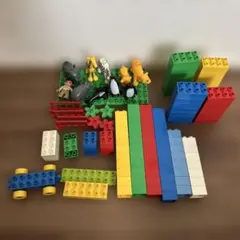 LEGO duplo 動物フィギュアとブロックのセット